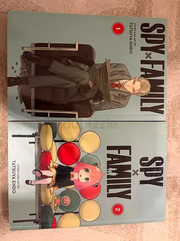 Spy x Family Vol.1 & Vol.2 manga set by Tatsuya Endo