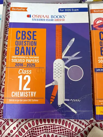 CBSE Question Bank Class 12 Chemistry (2016-2025) - Oswaal