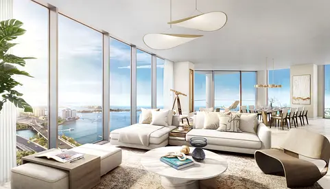 2BR Sea View | Palm Beach Towers 3 | Palm