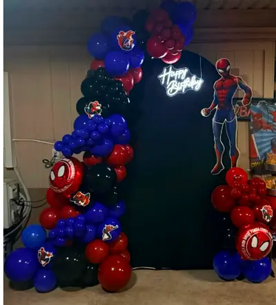 birthday party balloon decorations