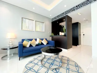 Stunning 1BHK with balcony Business Bay ALL BILLS Inc. + FREE Parking & Wifi