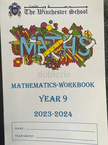 Mathematics Workbook Year 9 (The Winchester School) 2023-2024