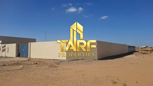 Corner Industrial Yard for Rent | Sajaa