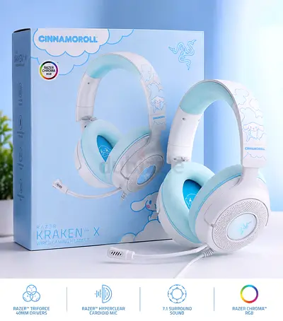 Gaming headphones razer kraken v4 x