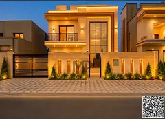 An exceptional opportunity to own! A luxurious villa with extremely luxurious finishes, the ground f