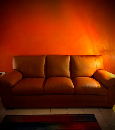 Genuine leather 2x 3-seater sofa ( seats 6 people) just bought June 2026 in brand new condition