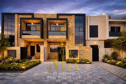 A great opportunity near the mosque: a modern villa with 5 master bedrooms, high-end finishes, and a quiet location. The price includes registration a