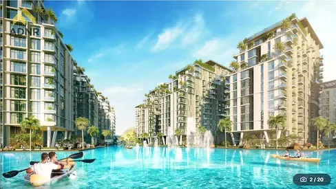 20/80 P.P - Furnished Studio | Lagoon & Marina Lifestyle | Cash Price