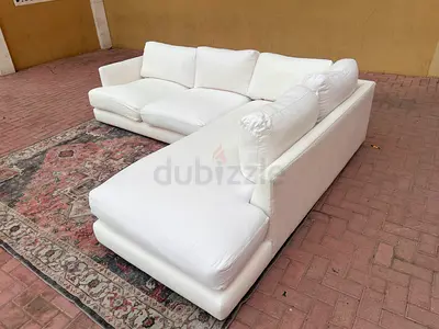 Premium Quality West Elm L Shape Sofa Perfect Condition