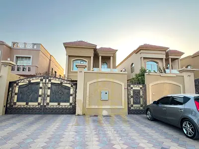 🏡 فيلا للإيجار في الروضة 1 – عجمان | 5,000 قدم² | 5 غرف | حوش كبير