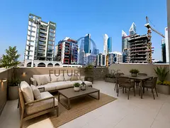 Elegant | 2BR | Big Tarracce | Semi furnished | Close to Metro