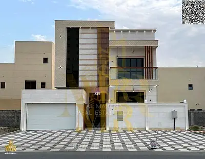 **Modern Villa for Sale Directly on Sheikh Mohammed Bin Zayed Road – Al Amrah District, Ajman** An exceptional opportunity to own a modern villa read