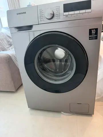 Samsung Front Load Washing Machine 7kg - Silver, Good Condition
