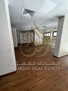 1200 Sq Ft Commercial Shop for Rent in Al Majaz 3 Sharjah Upper Mezzanine Covering Half the Space An