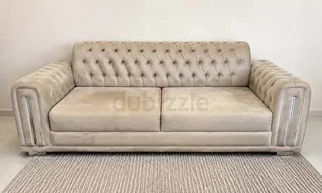 For Sale: 2 Home R Us Sofas – New Folia Model, 3-Seater
I have two 3-seater sofas from Home R Us, N