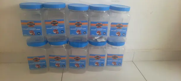plastic storage jar
