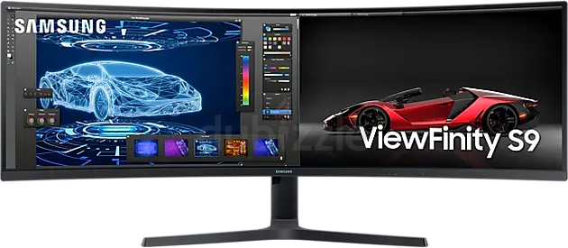Samsung ViewFinity S9 49 Inch Curved Ultrawide DQHD 5120X1440 120Hz USB-C Monitor