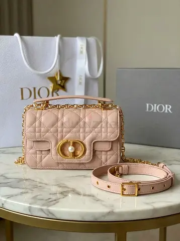 Christian Dior Jolie Top Handle Small Women's Bag in Pink