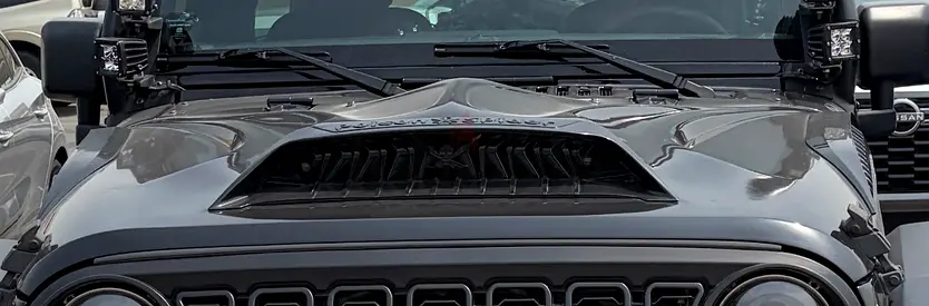 Poison Spyder Vented Hood Wrangler JK