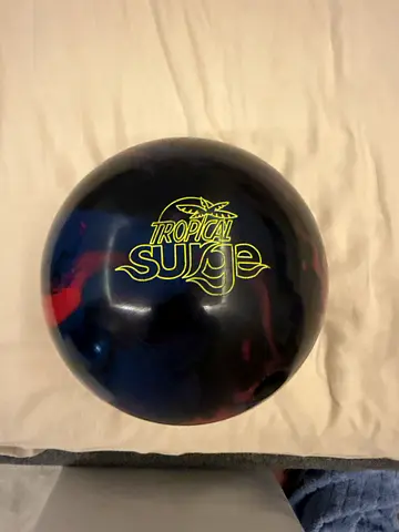 Bowling ball size 11 (tropical surge)