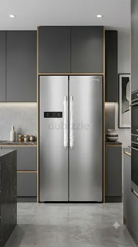 Smeg Side-by-Side Refrigerator – 90cm Wide × 180cm High | Premium Italian Design