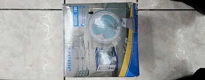 Small Desktop/Clamp Fan - Used, in Original Box