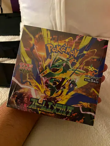 Pokemon Storm Emerald Japanese Booster Box 30th Celebration