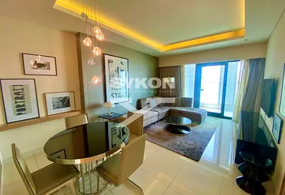 High-Floor 1 Bedroom | Furnished Apartment | Sea & Downtown View