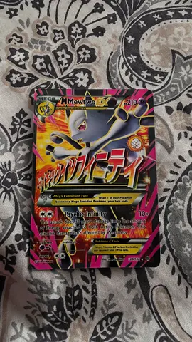 Pokemon M Mewtwo EX Full Art Trading Card - Single Card
