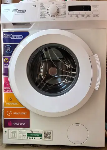 7kg Front Load Washing Machine - Good Working Condition - 4months used - Moving out sales