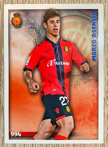 Marco Asensio - 2014-15 Mundicromo Las Fichas de la Liga 994
