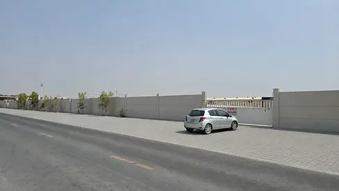 22000 Sqft Open Land 3 Phase Electricity Office Interlock Boundary Wall In Al Sajaa Sharjah