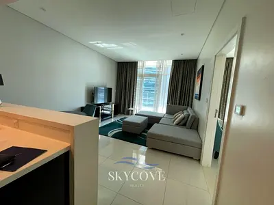 Fully Furnished 1BR | Full Canal Views | 4 Cheques