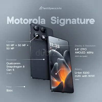 Motorola signature 256 gb 6months old