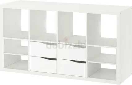 KALLAX Shelving unit, white, 77x147 cm