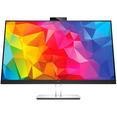 HP E27d 27 Inch IPS Monitor with Docking QHD 2560x1440 USB-C Web Cam