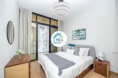 Furnished 1 BR + Balcony I High Floor I canal & city view