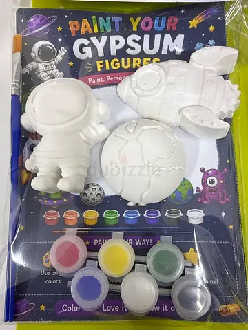 Themed Paint Your Own Gypsum Figures Set