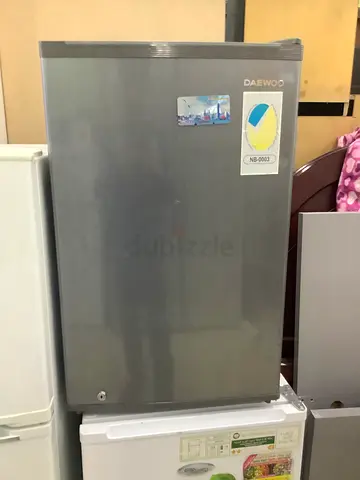 Daewoo Single Door Refrigerator - Stainless Steel, Good Condition