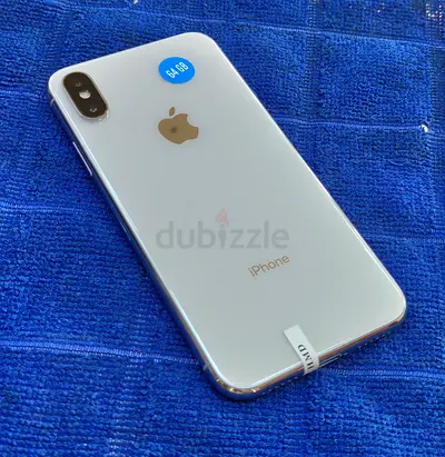 Silver iPhone X / - 64GB, Good Condition