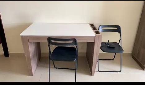 Compact study desk