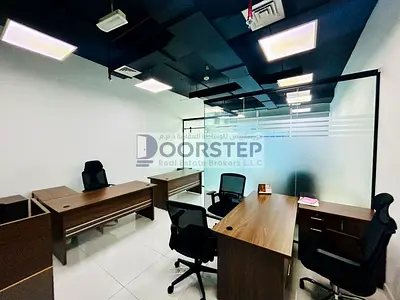 Fitted Office | With glass partition | private office