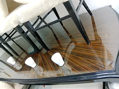 Elegant Dining Table Set – 8 Chairs FOR-SALE