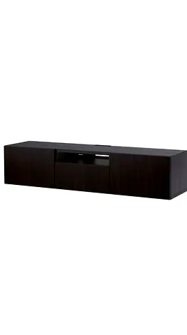 Ikea Besta TV Bench 180cm, Black