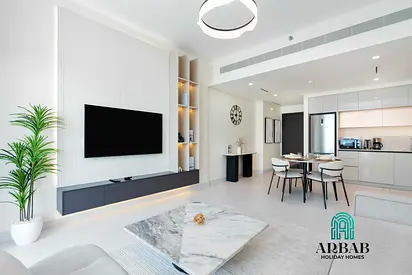 Summer Offer | Luxury 1BR | Breathtaking views of Palm Jumeirah and the Ocean | Emaar Beachfront |
