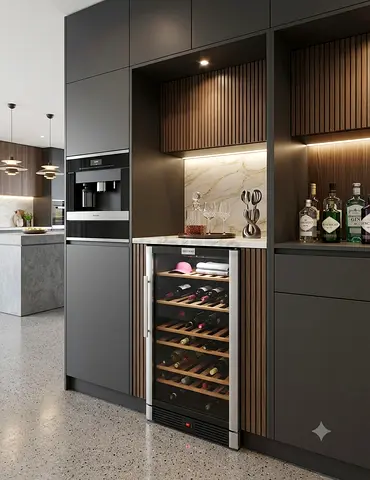 Vestfrost 147-Bottle Wine Fridge & Beverage Cooler – Large Capacity | Premium Storage