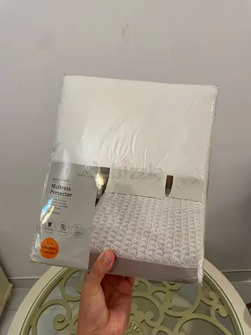 Home Centre Microfibre Waterproof Mattress Protector - 120x200cm