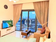 Furnished Studio | Pool & City View | Balcony Access