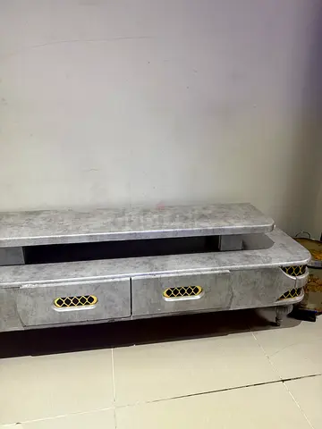 Modern grey TV unit / entertainment cabinet with storage