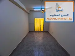 One bedroom and living room, spacious, balcony, close to the academy, easy access to Sharjah and Dub